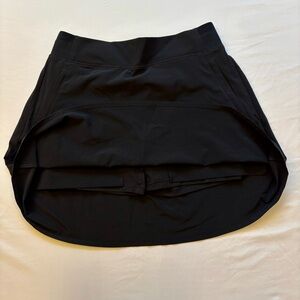 Athleta Black A-Line Skirt (Skort)